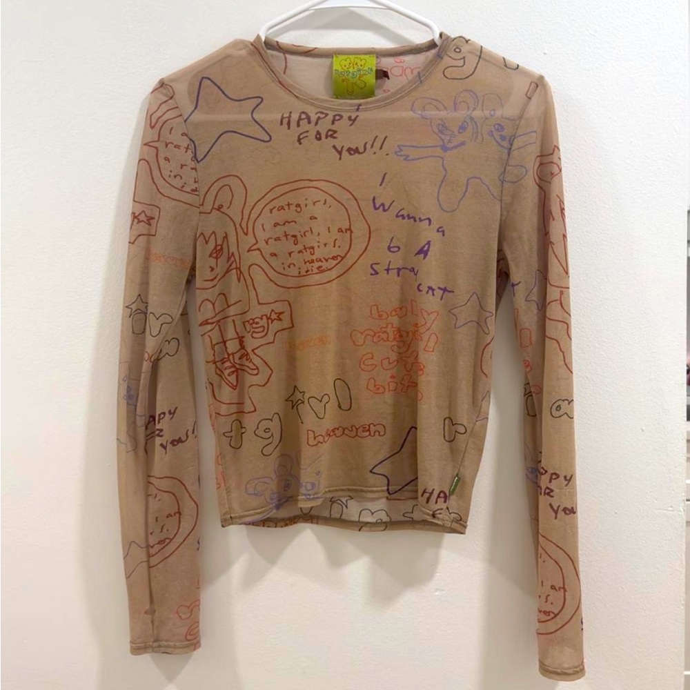 HEAVEN / RATGIRL MESH LONGSLEEVE